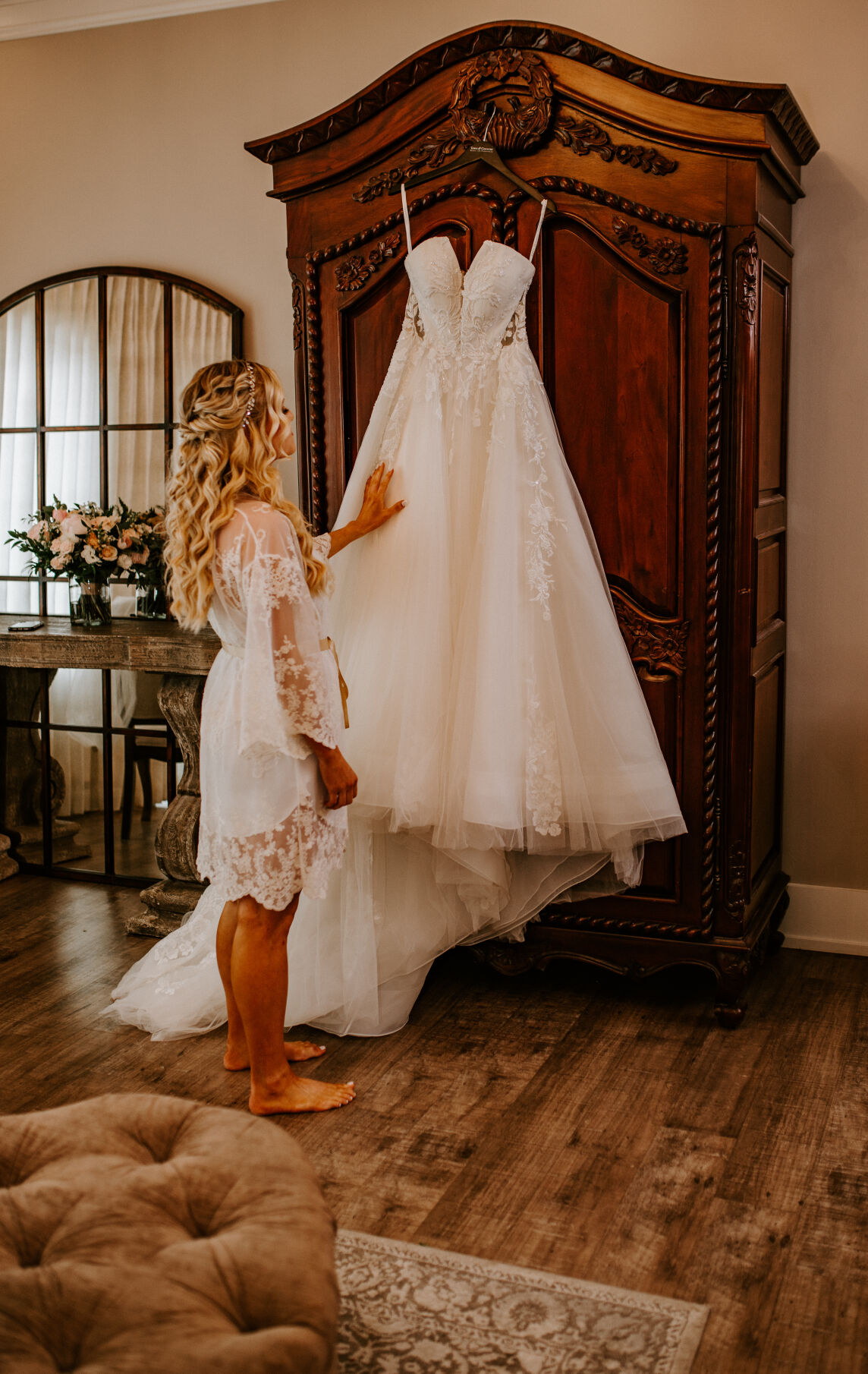 Beauty and the Bridal Gown
